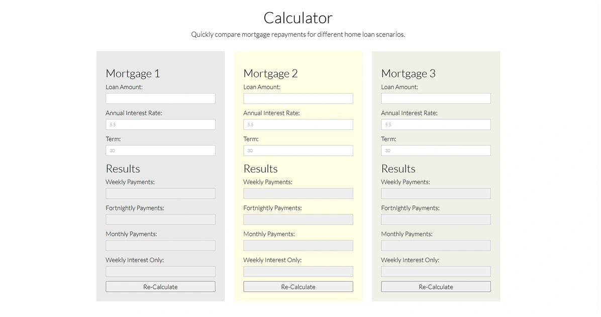 Mortgage Calculator