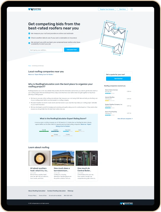 Roofing Calculator