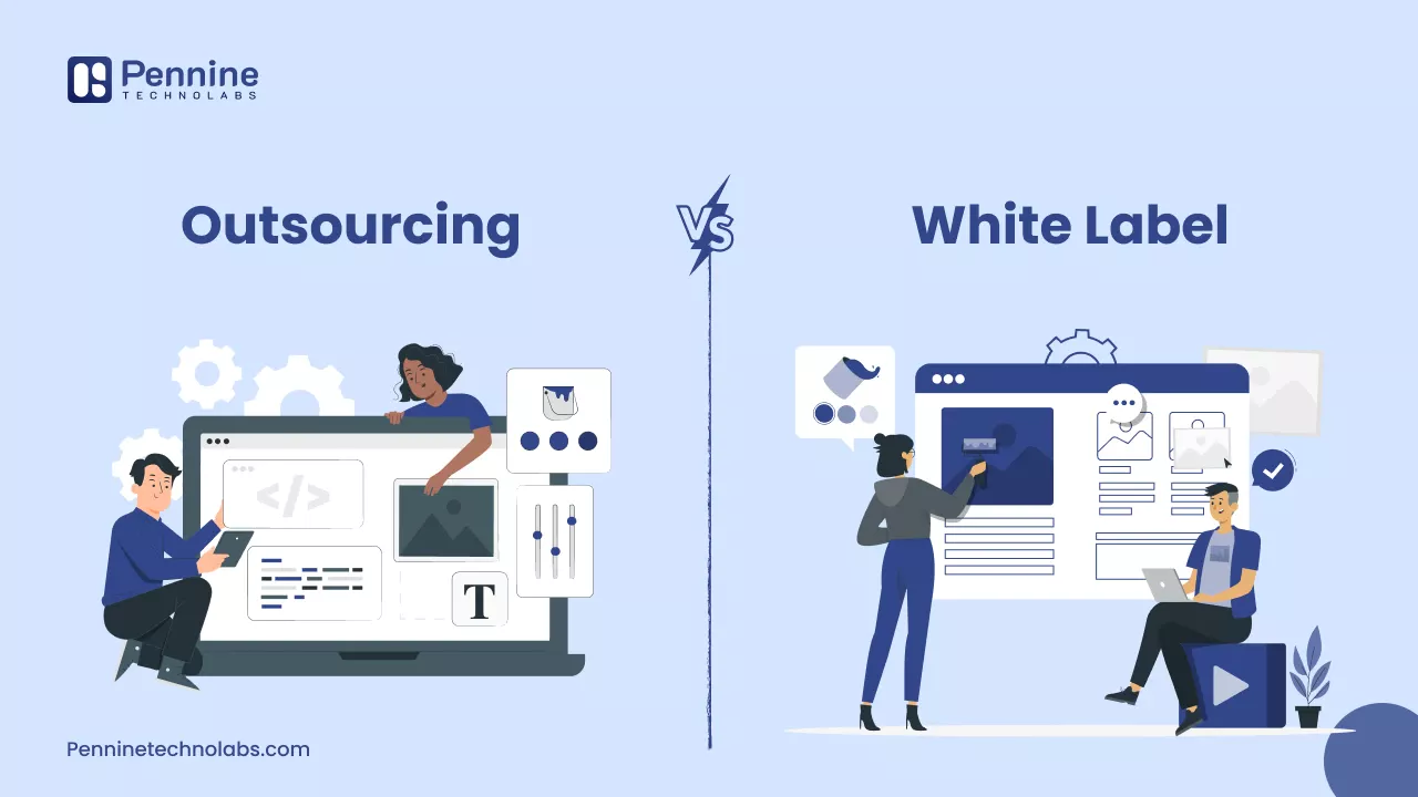 Outsourcing vs white label