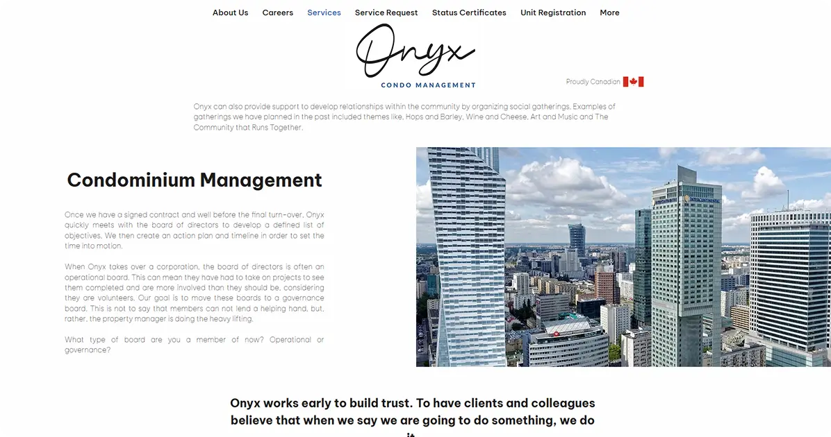 Onyx Condominium Management